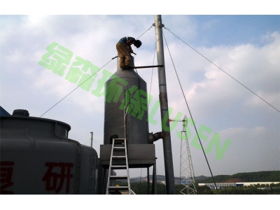 鶴山柏威皮革柴油發電機廢氣